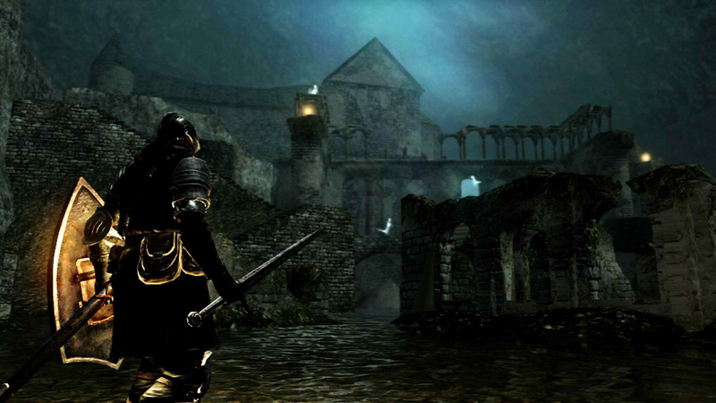 Illustration for article titled A New Look At Dark Souls Proves Wolves, Made Giant, Are Fucking Cool